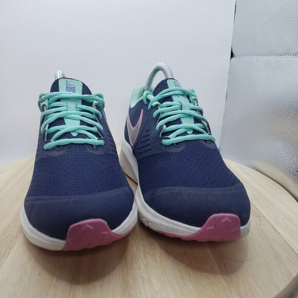 Nike womens Sneakers 7.5 Star Runner GS Imperial Purple  CU4644-500  EUC - Picture 2 of 8